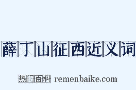 薛丁山征西近义词是什么意思的图片